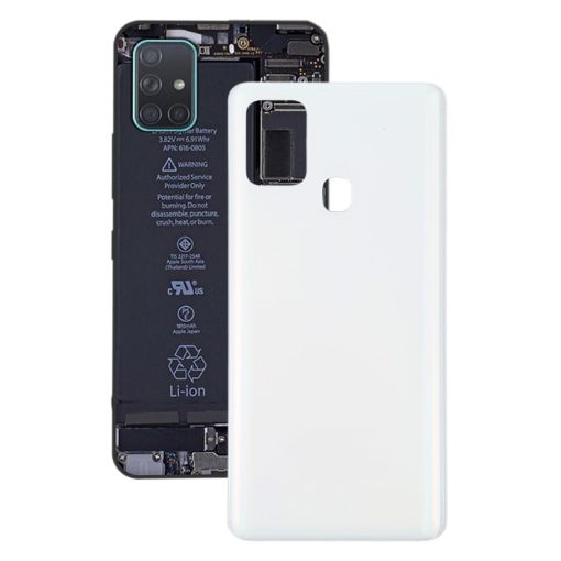 Samsung Galaxy A21s Battery Back Cover - White - 1