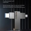 Lenovo Thinkplus MU110 USB3.2+Type-C Flash Drive 64GB Grey - 4