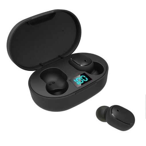 E6S LED Display Wireless Earphone TWS Bluetooth V5.3 Headsets - 1