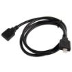 8 Pin Male to Female Extension Cable - 1m (Black) - 2