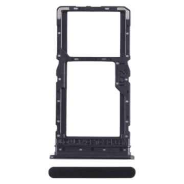 Xiaomi Redmi 12 4G SIM Card Tray + Micro SD Tray - Black - 1
