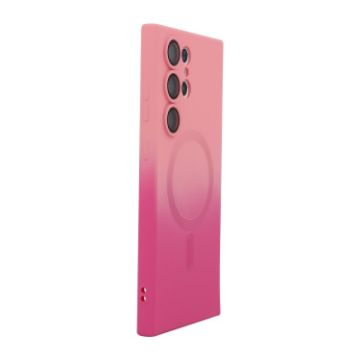 Samsung Galaxy S23 Ultra 5G Silicone Phone Case (Pink Rose) - 1