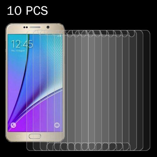 10PCS 0.26mm Tempered Glass Film for Galaxy Note 5/N920 - 1