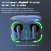Pro 70 Bluetooth Earphones (Black) - Intelligent Digital Display V5.3 - 5
