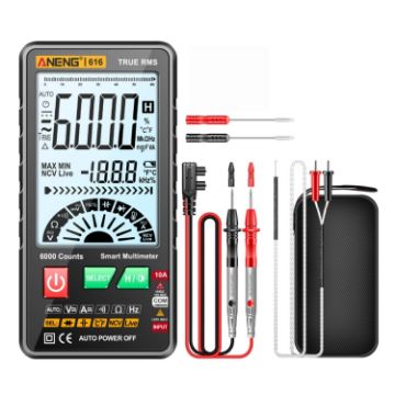 ANENG 616 Digital Capacitance Multimeter - Black - 1