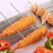 10pcs Stainless Steel Skewers for Lamb Kebab BBQ - 6