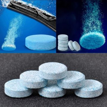 Car Solid Wiper Auto Window Cleaning Tablets - 12 PCS - 1