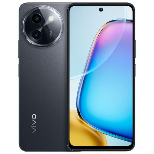 vivo Y200i Dual Back Cameras 8GB+256GB 5G OTG (Black) - 1