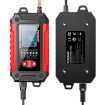 FOXSUR 12V Lithium Battery Charger with Battery Detection EU Plug - 2