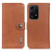 For Honor 200 Lite Leather Phone Case - Brown - 1