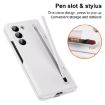 Samsung Galaxy Z Fold6 5G White Leather Phone Case - 2