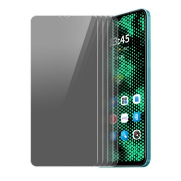TCL 30 XE Privacy Tempered Glass Film - 5pcs Anti-peeping - 1