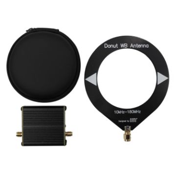 Black Donut Broadband Antenna with Low Impedance Converter - 1