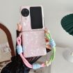 OPPO Find N3 Flip Phone Case with Rainbow Bracelet - Pink - 2