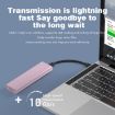 Blueendless M2815SN M.2 Type-C 3.1 Mobile Hard Disk Box Laptop External SSD - 4