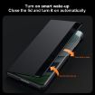Huawei Mate X3 SULADA Kevlar 600D Texture Smart Window Leather Phone Case - Brown - 5