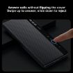 Huawei Mate X3 SULADA Kevlar 600D Texture Smart Window Leather Phone Case - Brown - 6