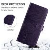 Samsung Galaxy Xcover 4s/Xcover 4 Dark Purple Leather Phone Case - 3