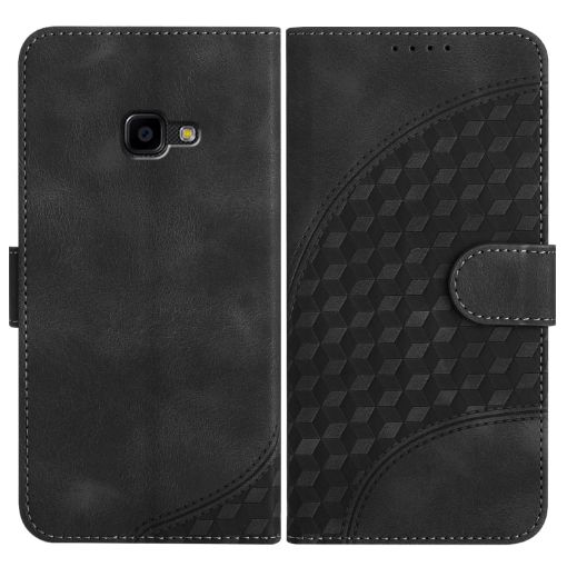 Samsung Galaxy Xcover 4/4s Elephant Head Leather Case - Black - 1