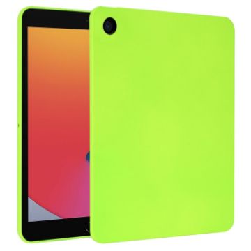 iPad 10.2 2021/2020/2019 Fluorescent Green TPU Tablet Case - 1
