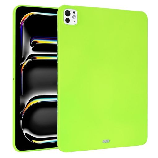 iPad Pro 11 2024 TPU Tablet Case - Fluorescent Green - 1