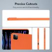 iPad Pro 13 2024 TPU Tablet Case - Orange - 3