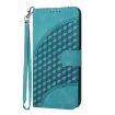 Samsung Galaxy A20e/A10e Elephant Head Embossed Phone Leather Case - Light Blue - 2
