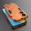 OPPO A78 4G Punk Armor Phone Case with Holder - Orange - 2
