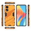 OPPO A78 4G Punk Armor Phone Case with Holder - Orange - 3