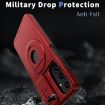 Samsung Galaxy A15 5G Camshield MagSafe Ring Holder Armor Phone Case - Red - 3