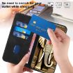 Samsung Galaxy A20e/A10e Elephant Head Embossed Leather Case - Black - 5