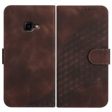 Samsung Galaxy Xcover 4/4s Leather Case with Lanyard - Coffee - 1