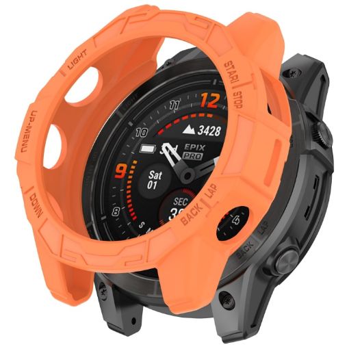 Garmin Epix Pro/Fenix 7 Armored TPU Protective Case - Orange - 1