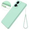 Green Liquid Silicone Shockproof Phone Case for Motorola Moto G24 Power - 6