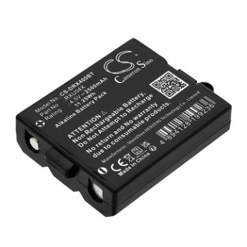 Daitem SA660AX Battery (p/n BATXU04 RXU04X) for Codeeinrichtung - 1