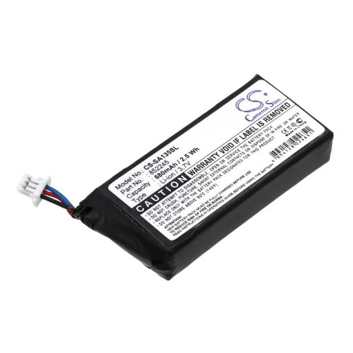Philips GoGear HDD1837 HDD1835 Battery (p/n 852245) Replacement - 1
