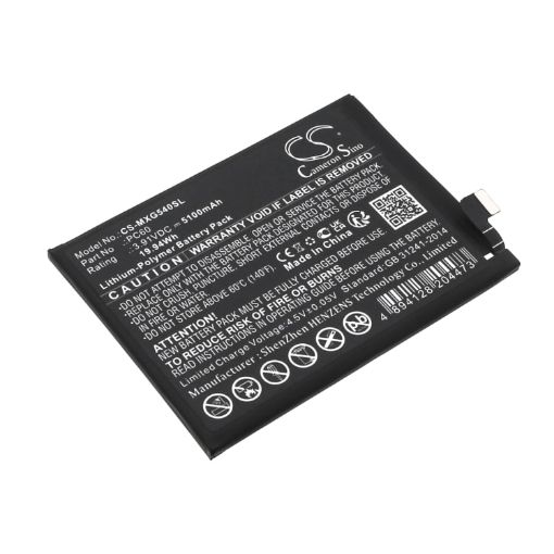 Motorola XT2343 Moto G54 Battery PC60 SB18D89641 - 1