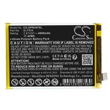 Realme RMX3474 9 5G 2022 Battery BLP909 Replacement - 1