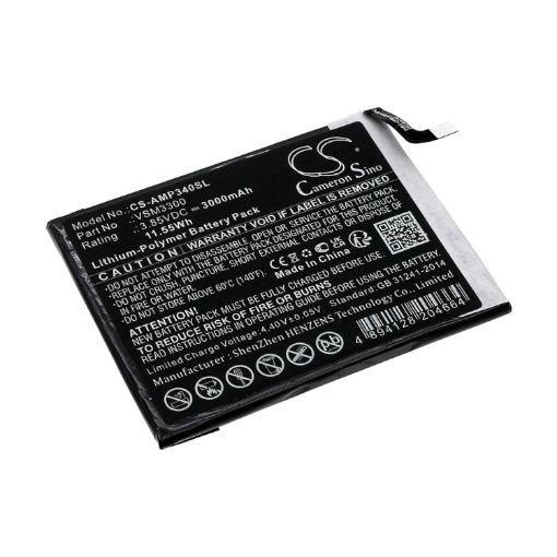 AT&T V340U V341U Battery VSM3300 for Motivate Maestro Plus Fusion Z - 1