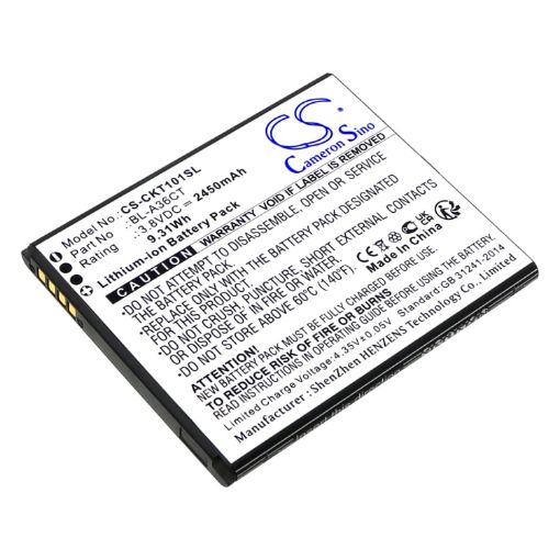 Cricket SL101AE Debut Smart Battery BL-A36CT - 1