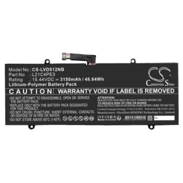 Lenovo IdeaPad Duet 5 Battery L21C4PE3 L21D4PE3 12IRU8 Models - 1