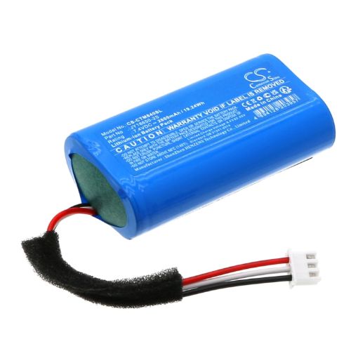 Creative MUVO Go MF8405 Battery (p/n JY18650-2S) Replacement - 1
