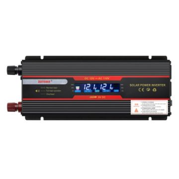 XUYUAN 6000W Car Inverter LCD Display Converter, US Plug, 12V-110V - 1