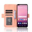 Orbic Magic 5G R678EL Leather Phone Case (Pink) - Card Slots, Calf Texture - 5