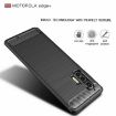 Motorola Moto Edge Plus Carbon Fiber TPU Case - Black - 2