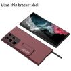 Samsung Galaxy S22 Ultra 5G GKK Ultra-thin Shockproof Phone Case with Holder - 2