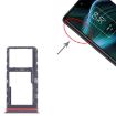 TCL Stylus 5G T779W SIM Card Tray + Micro SD Card Tray - Black - 4