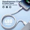 JOYROOM SA26-AL3 Fast Charging Data Cable 1m Black - 8
