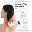 Acupuncture Stone Electric Hot Compress Massager 9-speed Gua Sha (Red) - 2