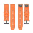 Garmin Fenix 6 Pro 22mm Silicone Watch Band - Black - 5
